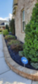 Landscaped Bed Beautification