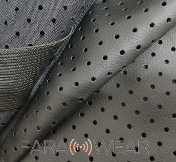 Thumbnail: FARA WEAR Therapy EMF Grounding Mats Conductive Carbon Leather Pad - Large Size