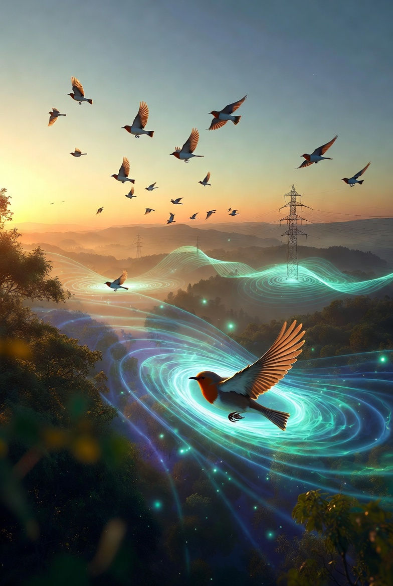 Birds, EMFs, and the Invisible World They Navigate