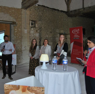 Betty SE LY, Delphine ZIDANI et Léa BONATO ellesMlartisanat 10e edition par la CMA Dordogne