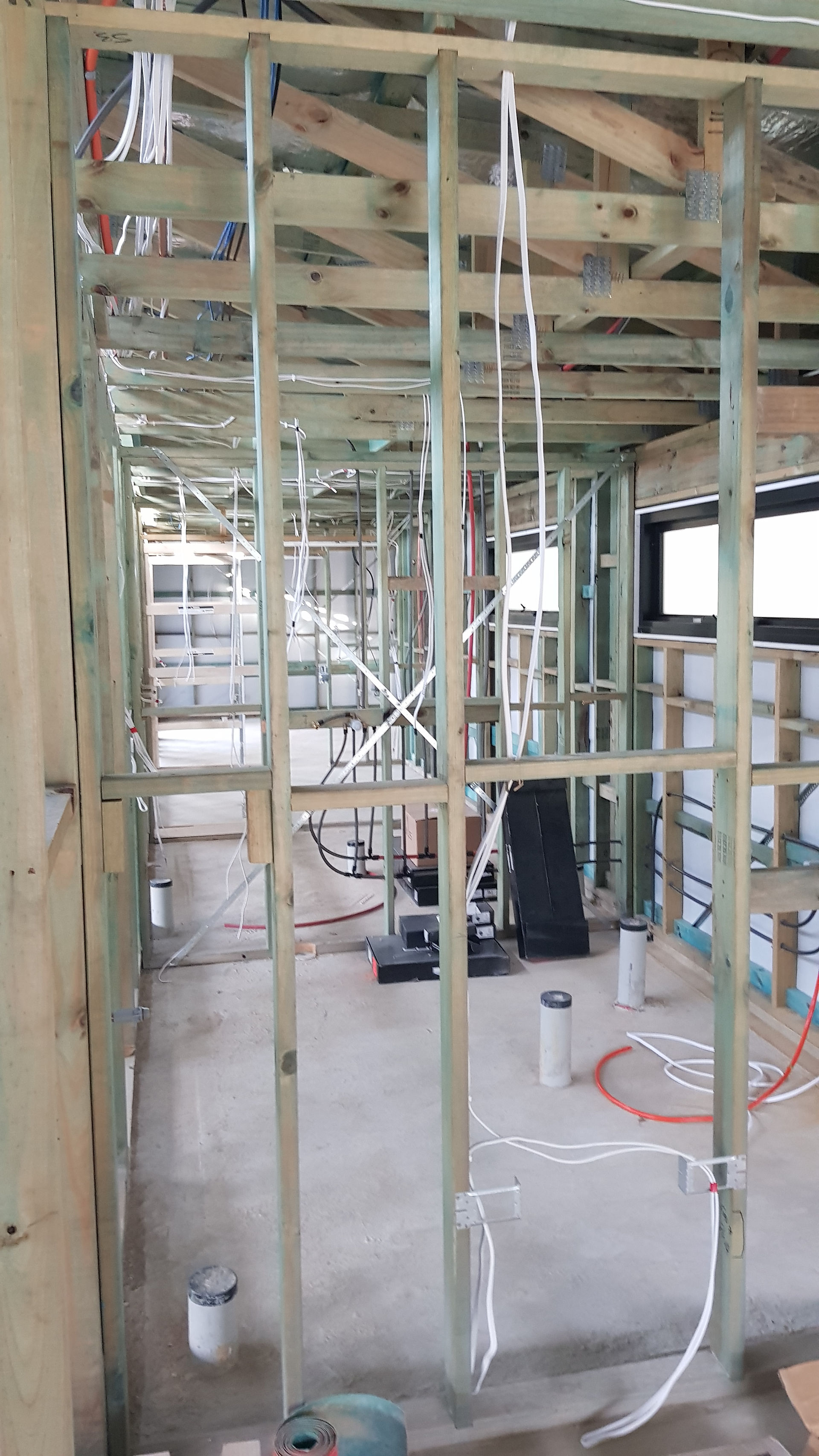 Outdoor Cabana in Building Progres