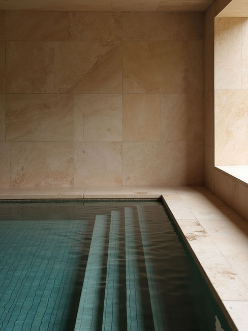 Indoor Plunge Pool Idea