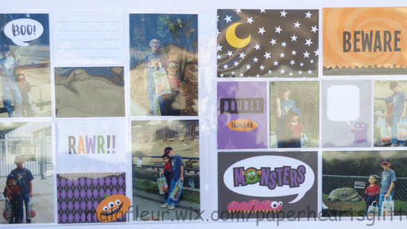 Pocket Scrapbooking with Jeepers Creepers