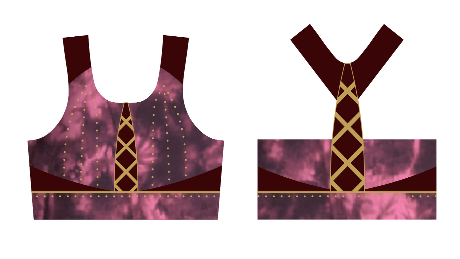 Kopie van Top | Besara Burgundy