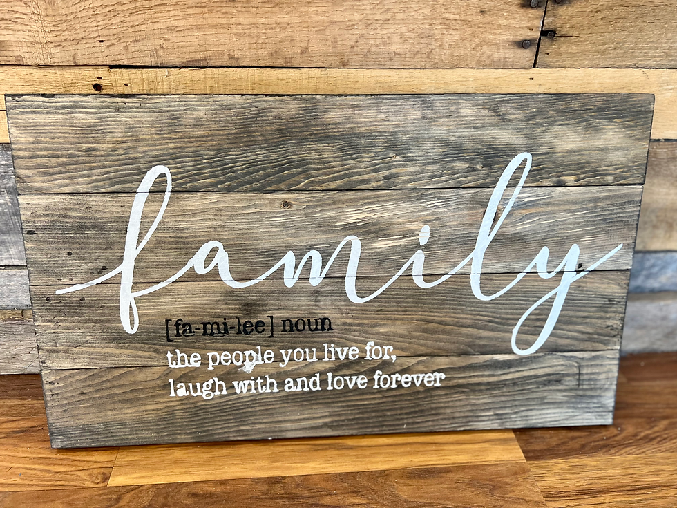 Family - Noun