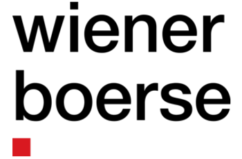Wiener Börse logo, representing the Vienna Stock Exchange, a key financial hub for Austrian and Central European capital markets.