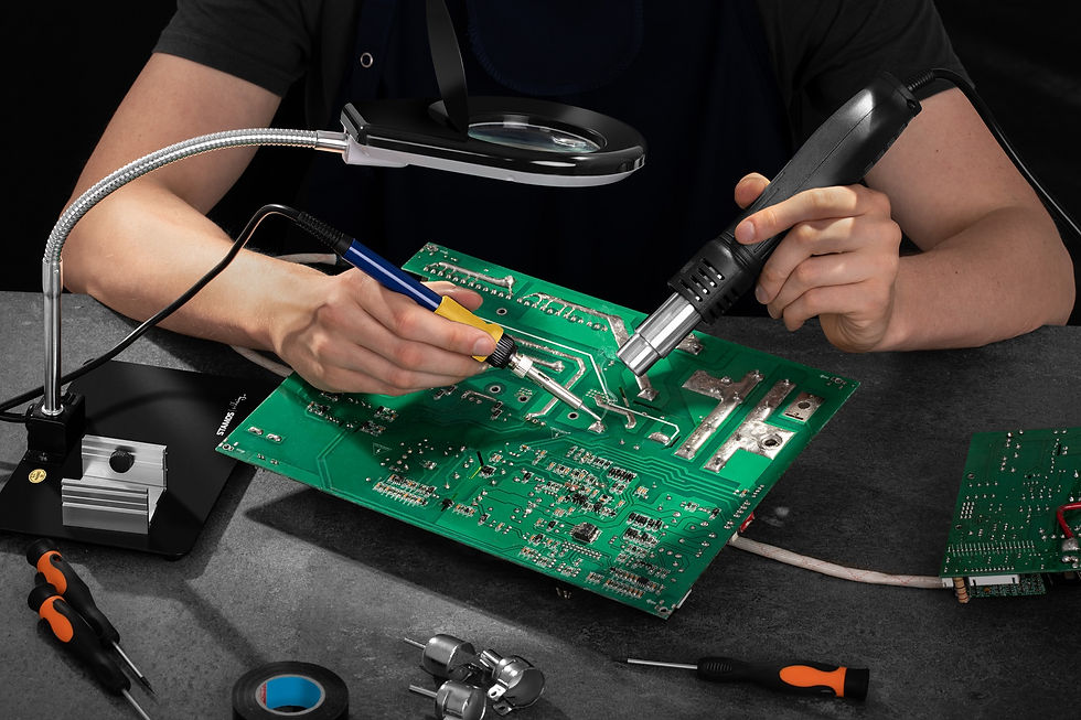 Soldering Fume LEV Testing
