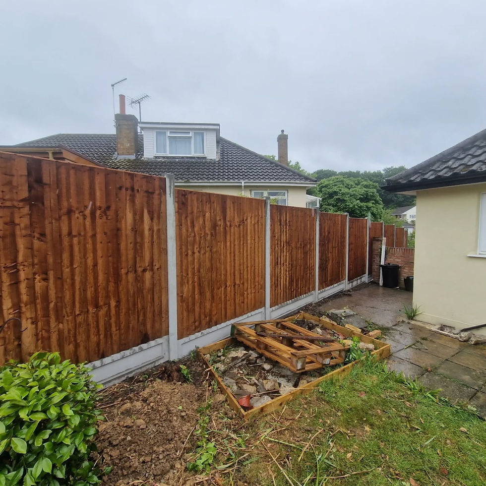 Completed Fencing Projects in Knutsford and Nearby