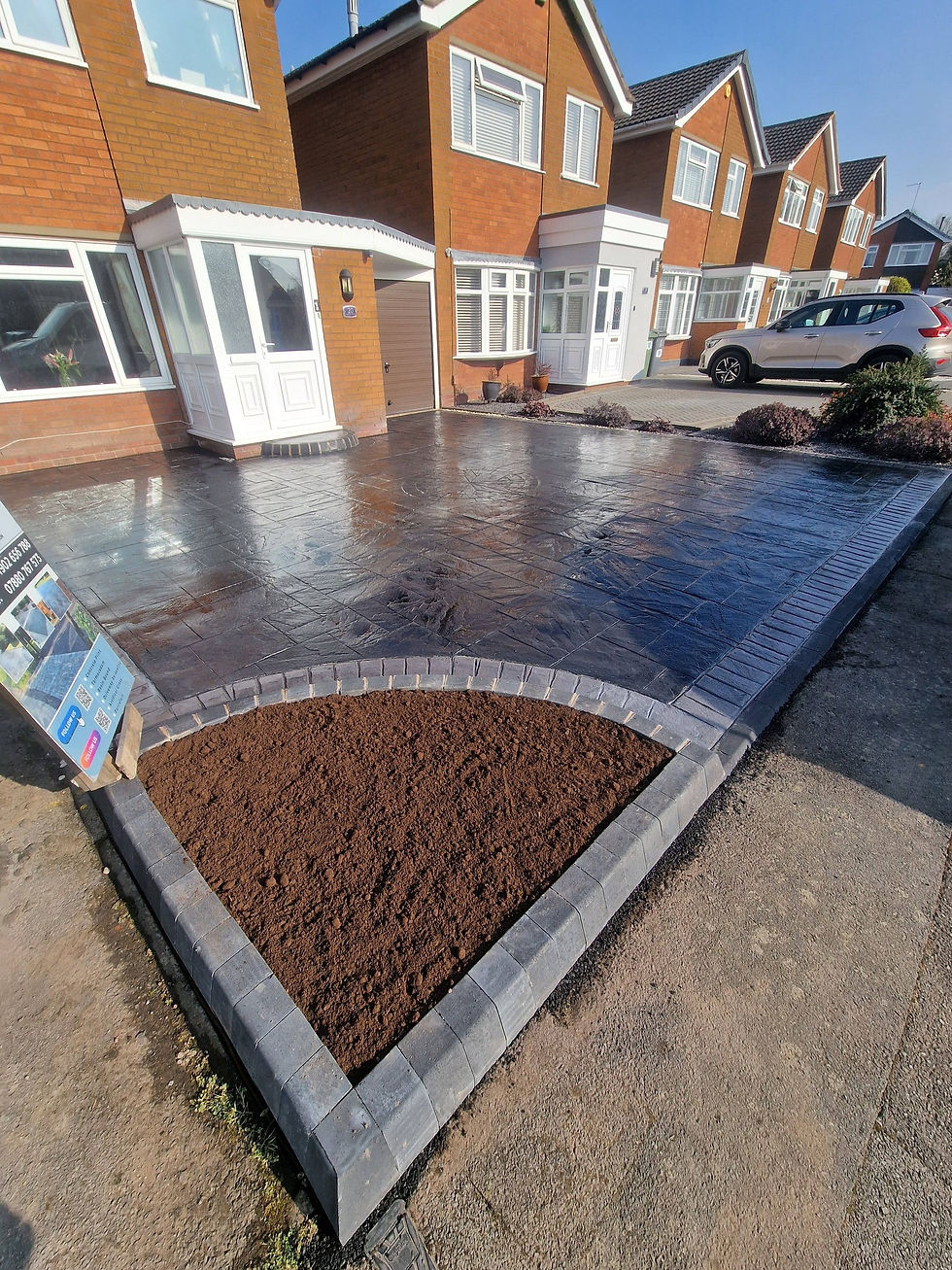 Concrete Driveways in Penn