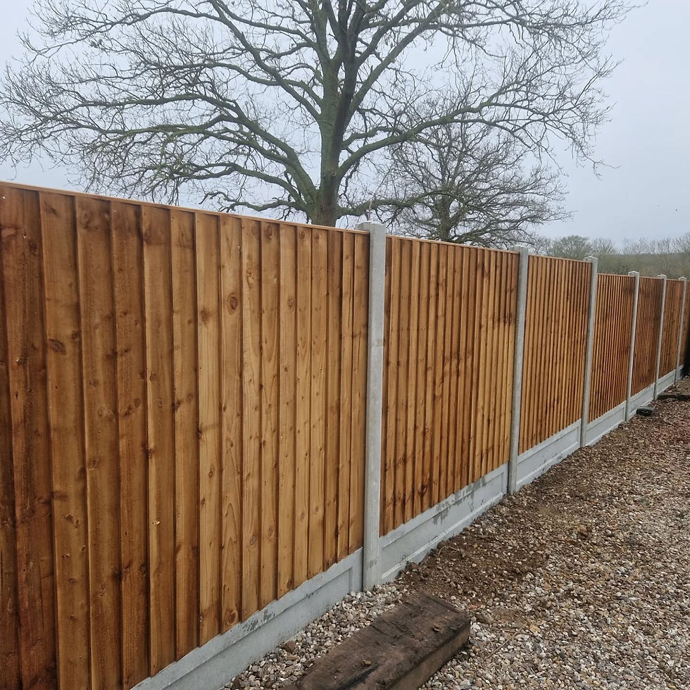 Completed Fencing Projects in Congleton and Nearby