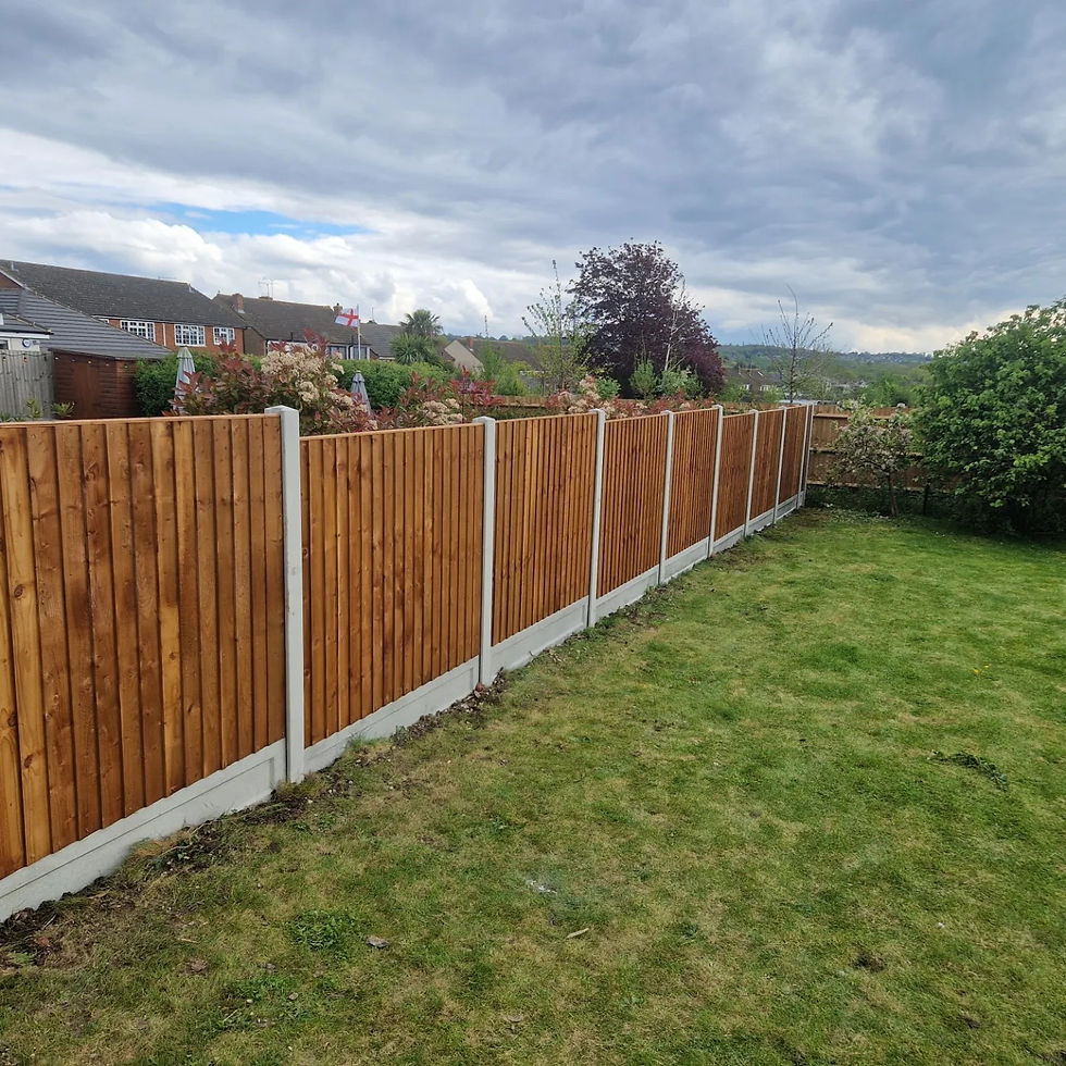 Completed Fencing Projects in Middlewich and Nearby