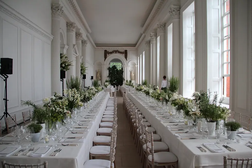 Interior of the Kensington Palace Orangery