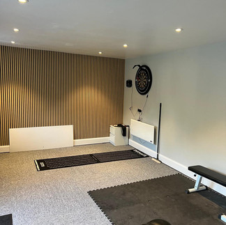 Inside the new home gym