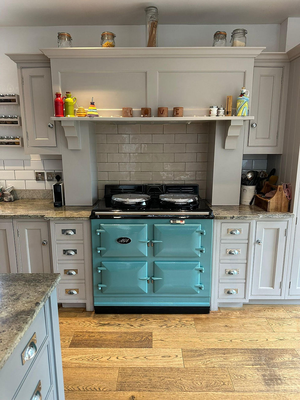 cast iron aga cooker due to be removed