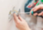house being rewired one room at a time