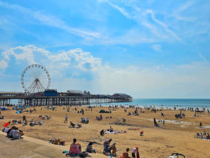 blackpool beach