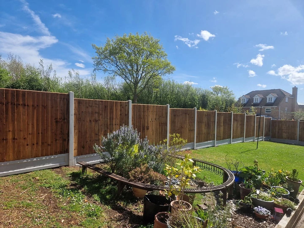 Completed Fencing Projects in Holmes Chapel and Nearby