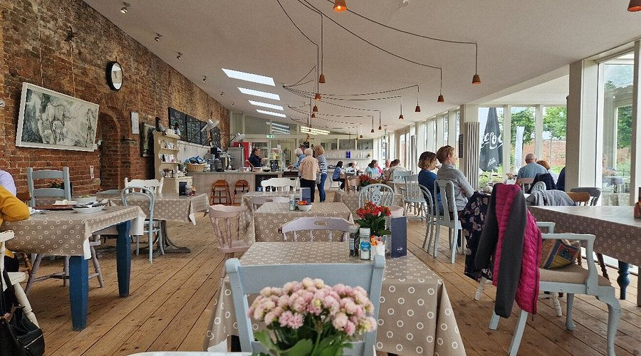 Inside the Drenagh Gardens Orangery coffee shop