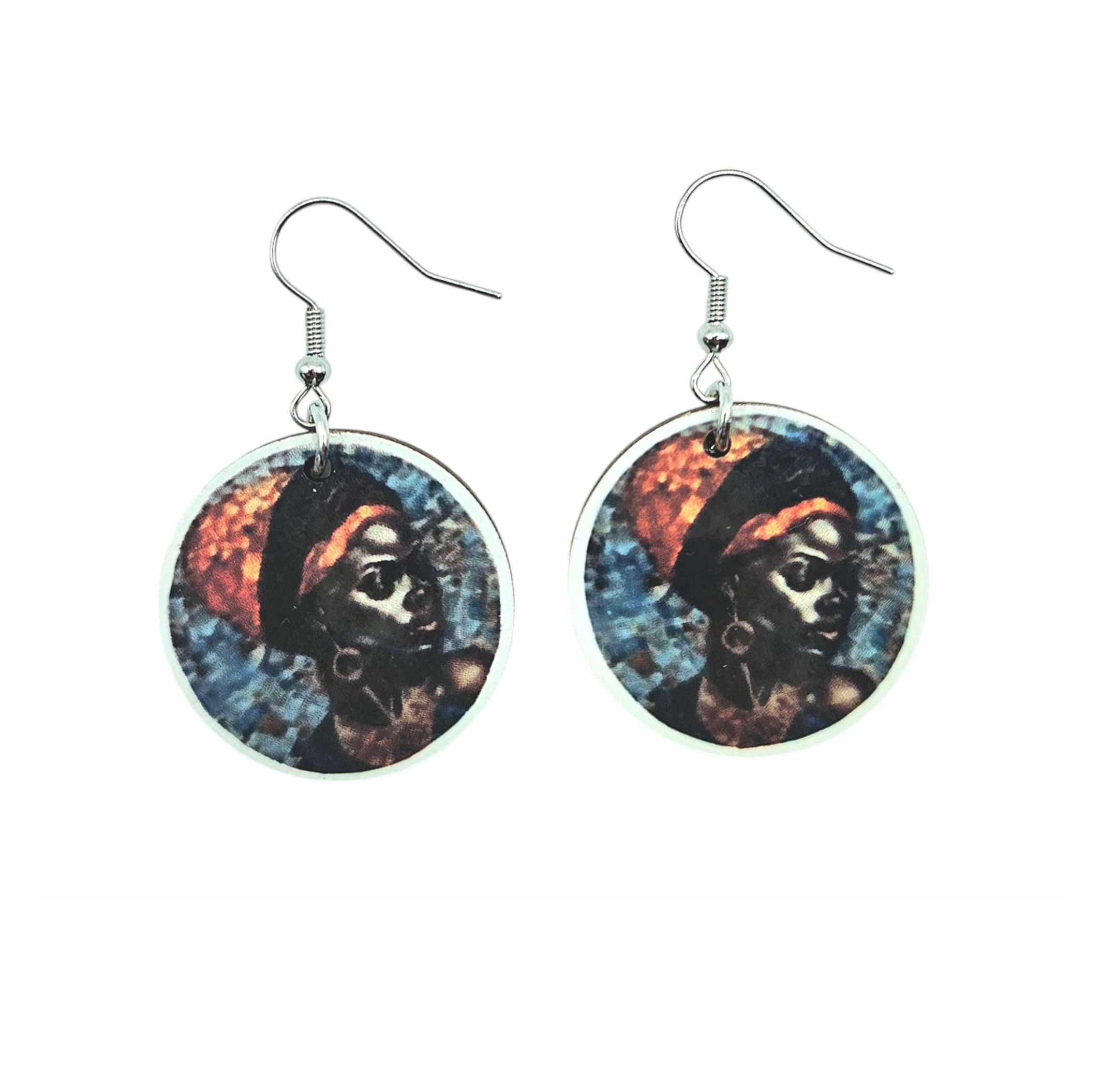 Handcrafted African-Style Earrings