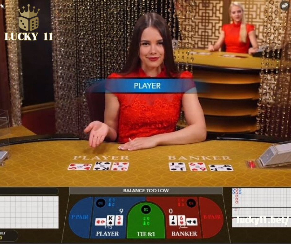 Lucky11 | Baccarat Gameplay