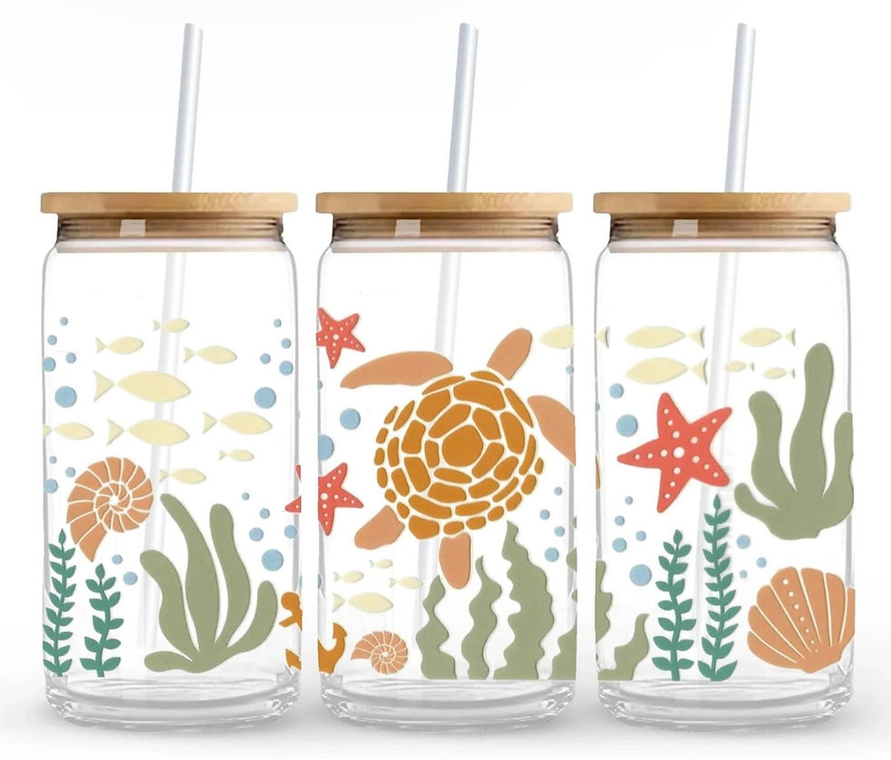 Thumbnail: Animal Theme16oz cup w/bamboo lid