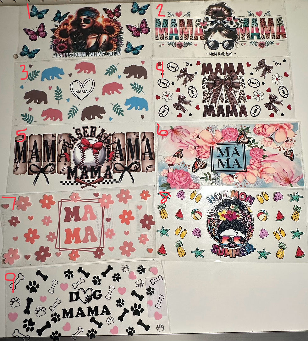 Mom Themed 16oz cup w/bamboo lid