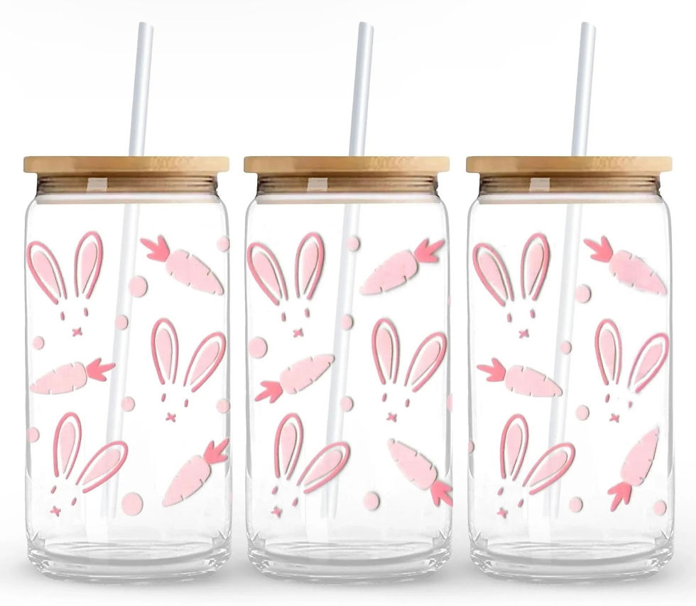 Thumbnail: Easter Theme 16oz cup w/bamboo lid