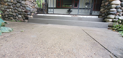 Resurfaced Steps
