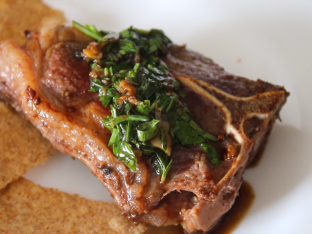 Cordeiro Temperado e Grelhado | Receita