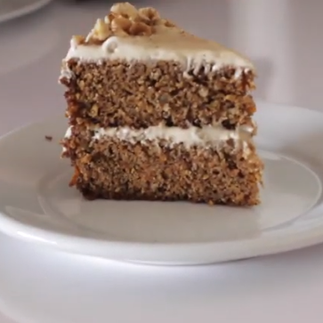 Bolo de Cenoura com Especiarias