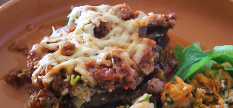 Lasanha de Berinjela a Bolonhesa