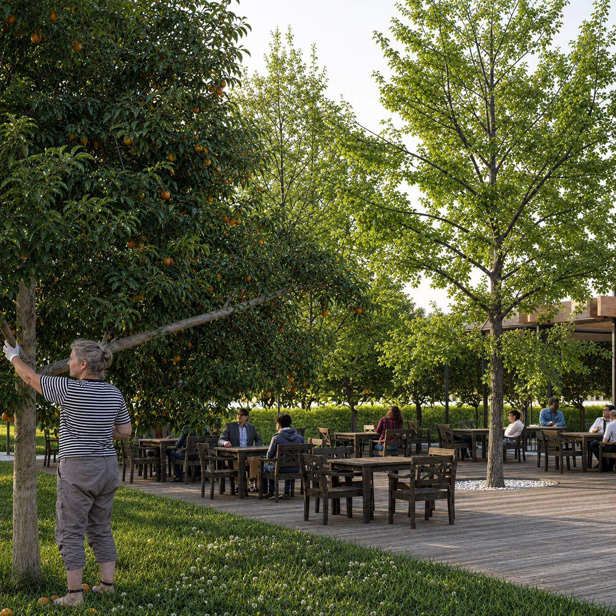 Public Life Among the Orchards