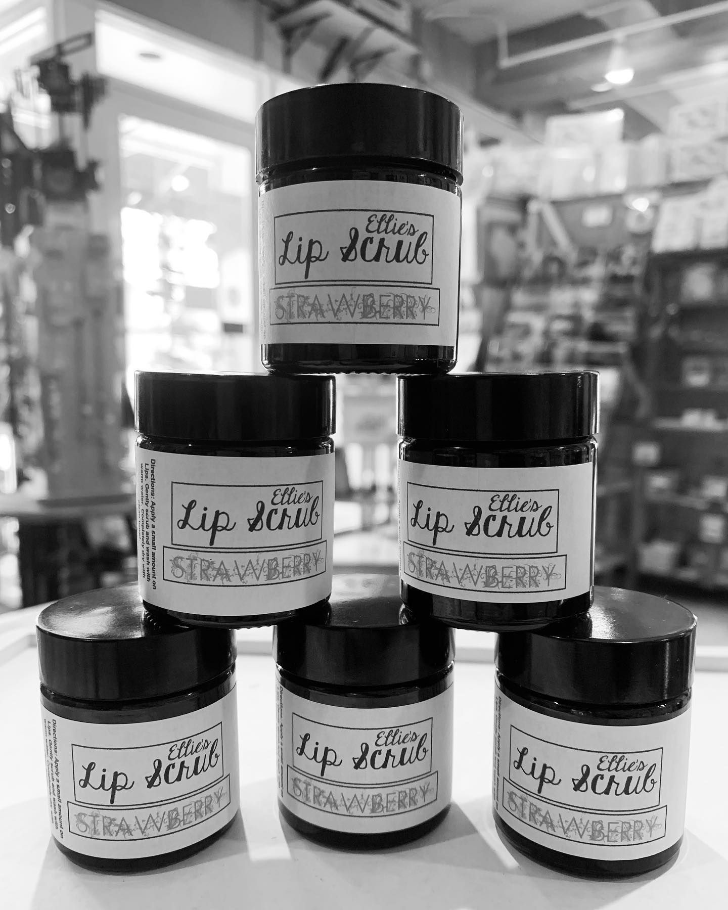 Strawberry Lip Scrub by Ellie's