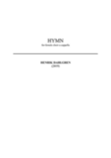 Hymn (female choir)