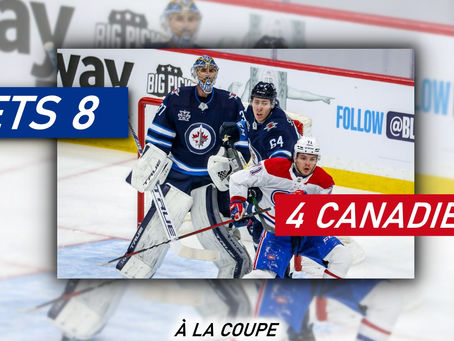Canadiens de Montréal 4 - Jets de Winnipeg 8