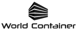 Logo world container negro