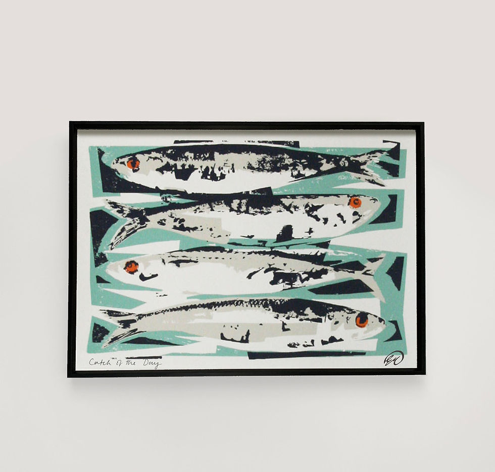 Thumbnail: 'Catch Of The Day' Print