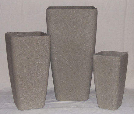 Stone Lite Contemporary Square Planter
