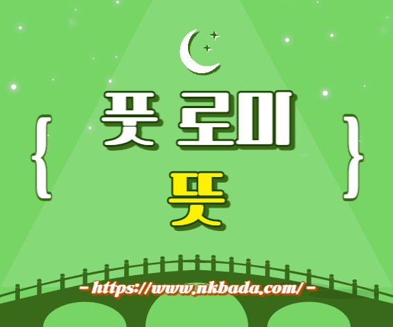 풋 로미 뜻