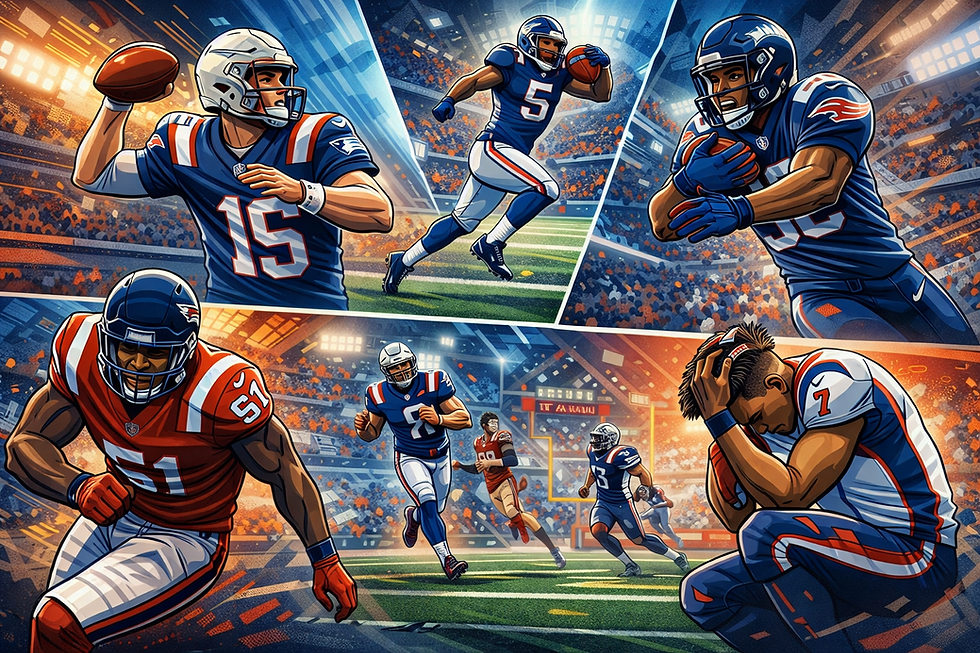 Patriots Capitalize on Chaos, Eliminate Texans 28-16 to Reach AFC Championship