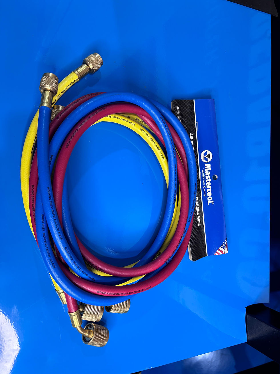 Miniatura: conj. mangueira mastercool com engate automatico