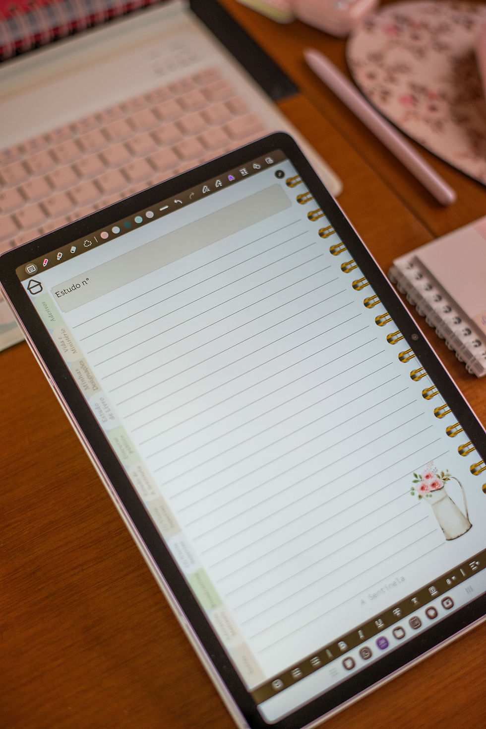 Miniatura: Caderno digital- Anotações de Reuniões