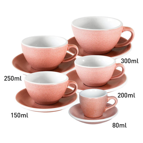 EGG 300ml カップ＆ソーサー(Mineral) | Loveramics Japan