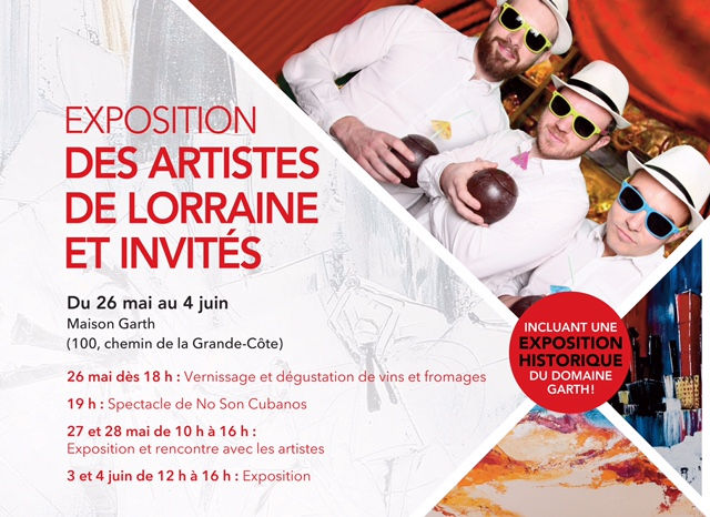 Des artistes de Lorraine et Invités/ Galerie de la Maison Garth