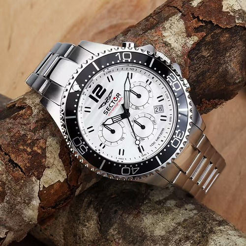 Miniatura: Sector Uomo 230 Cronografo
R3273661046 Uomo acciao Bianco 