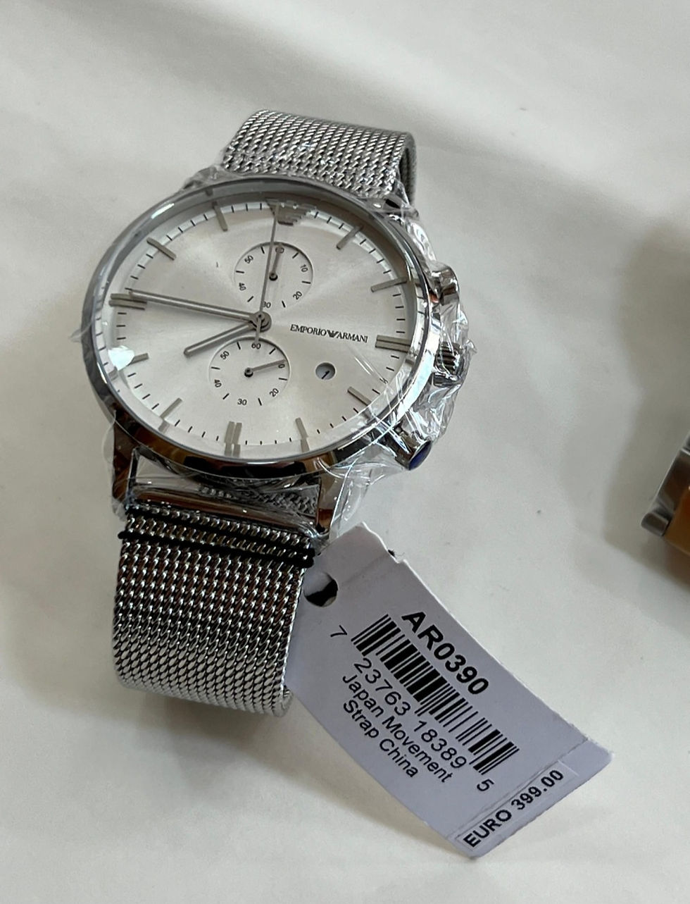 EMPORIO ARMANI GIANNI AR0390 CRONOGRAFO DA UOMO