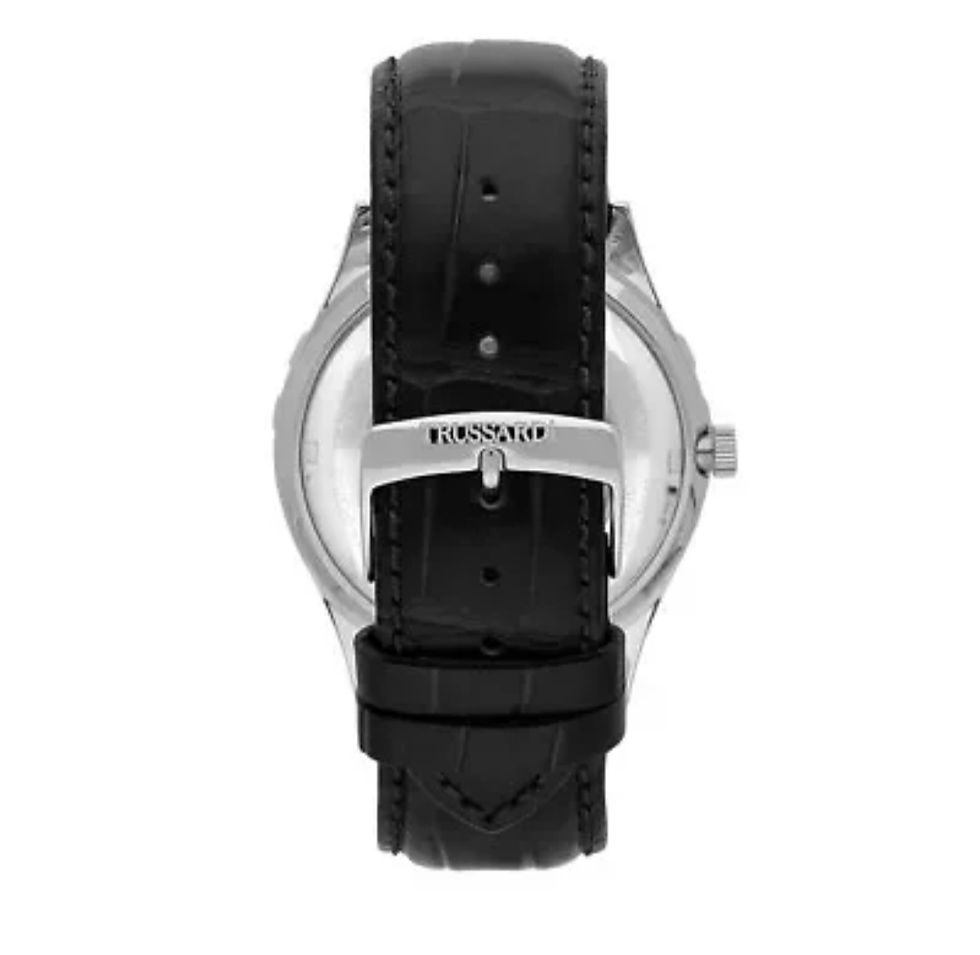 Miniatura: TRUSSARDI T-logo R2421143002 Automatico pelle nero