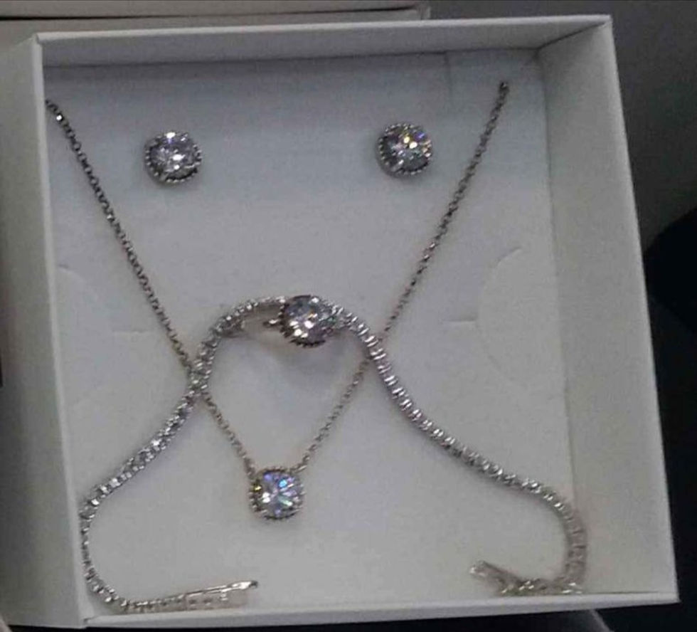 Miniatura: MERAVIGLIOSO
COMPLETO IN ARGENTO
925 E SWAROVSHI