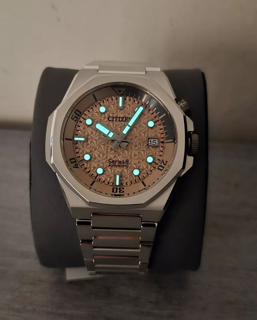 Miniatura: CITIZEN AUTOMATICO 890 SERIE 8 NB6066-51W UOMO ACCIAIO 