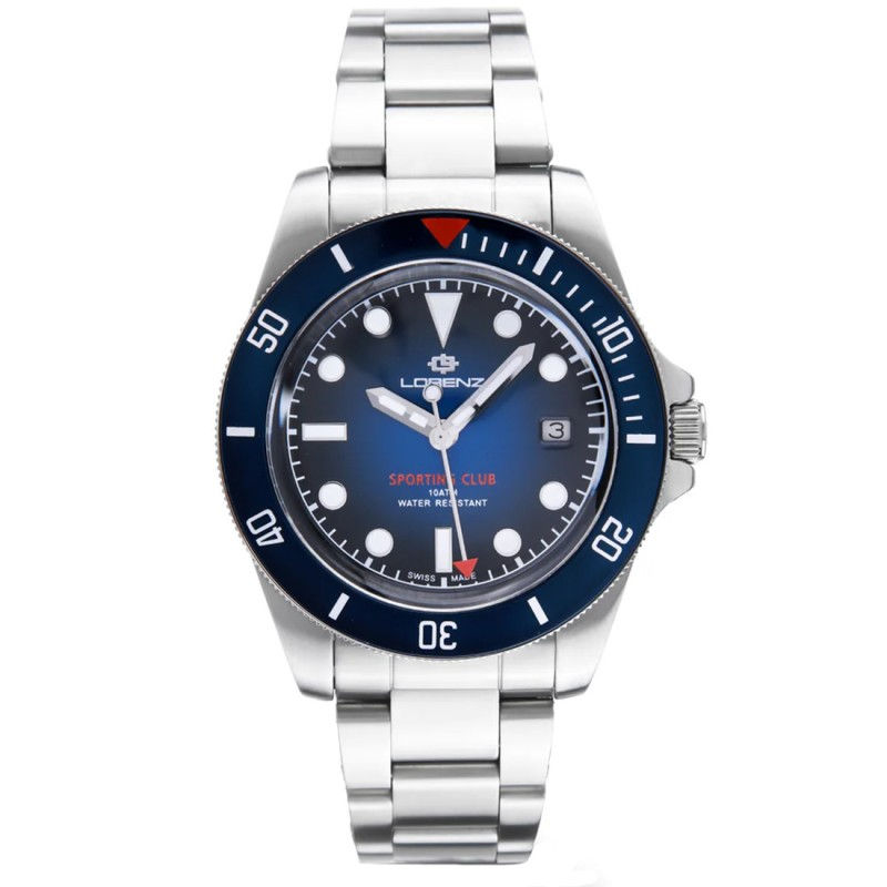 LORENZ SPORTING
CLUB 090019BB UOMO ACCIAIO